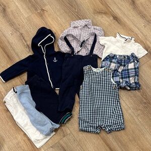 Janie and Jack 6-12 mo spring Baby Clothing Bundle